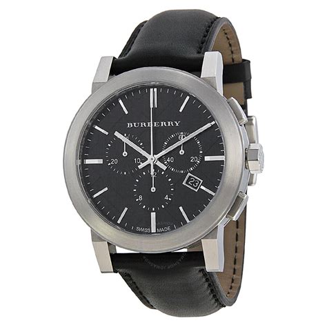 burberry watch mens leather|burberry watch outlet.